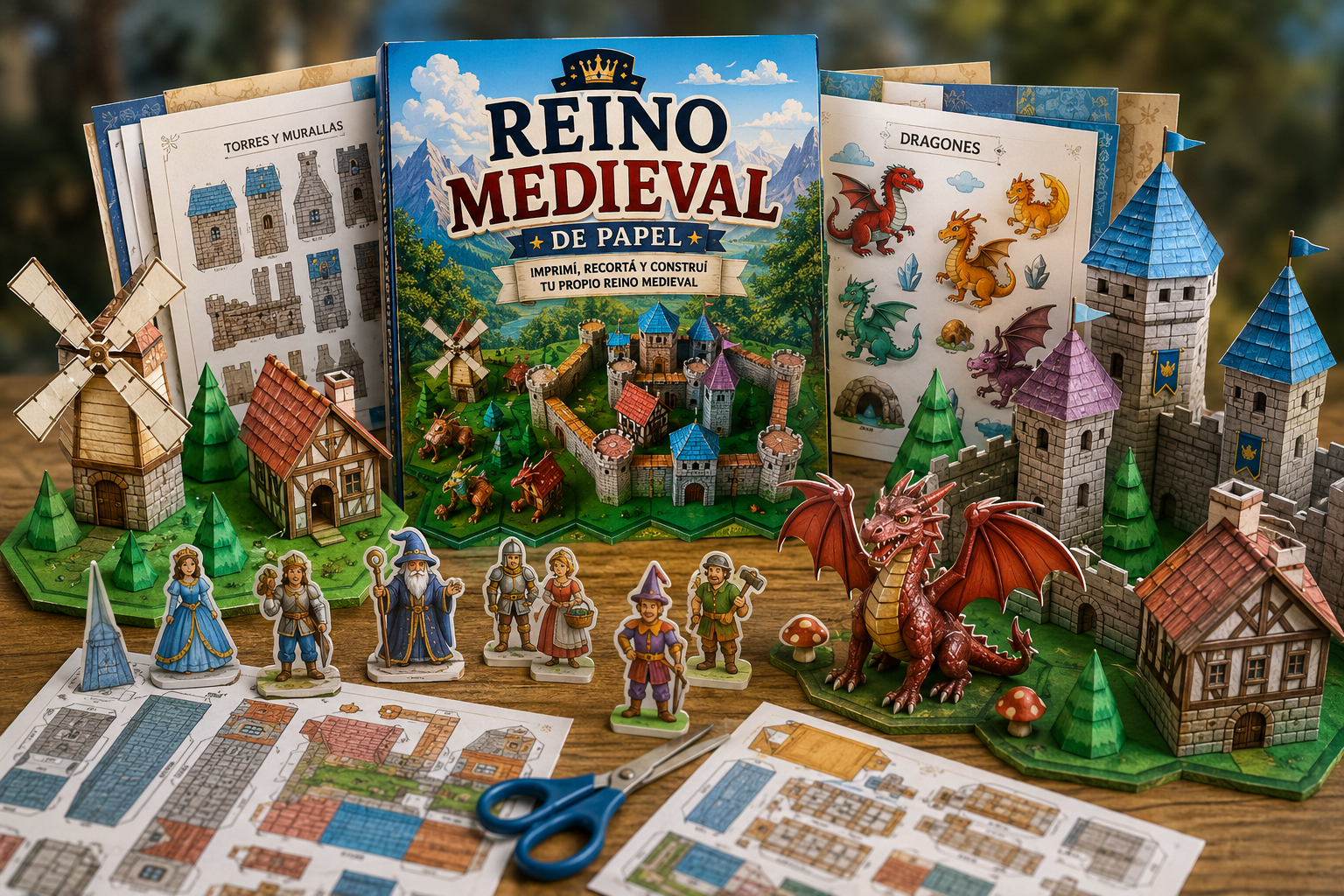 Reino Medieval de papel